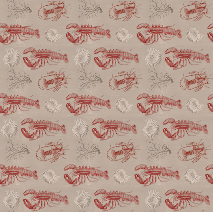 Avelune Journey Marine Wallpaper — Dusty Rose