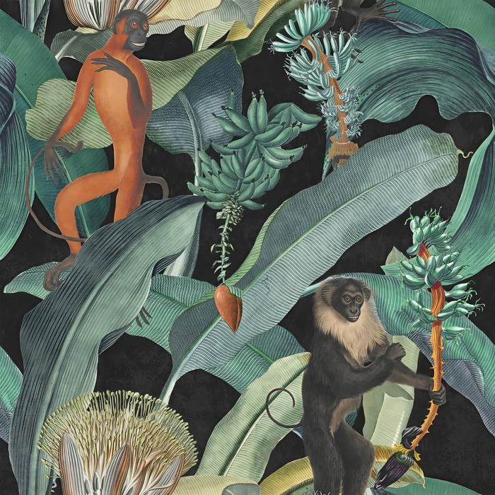 Dovewick Haven Tropical Wallpaper — Forest