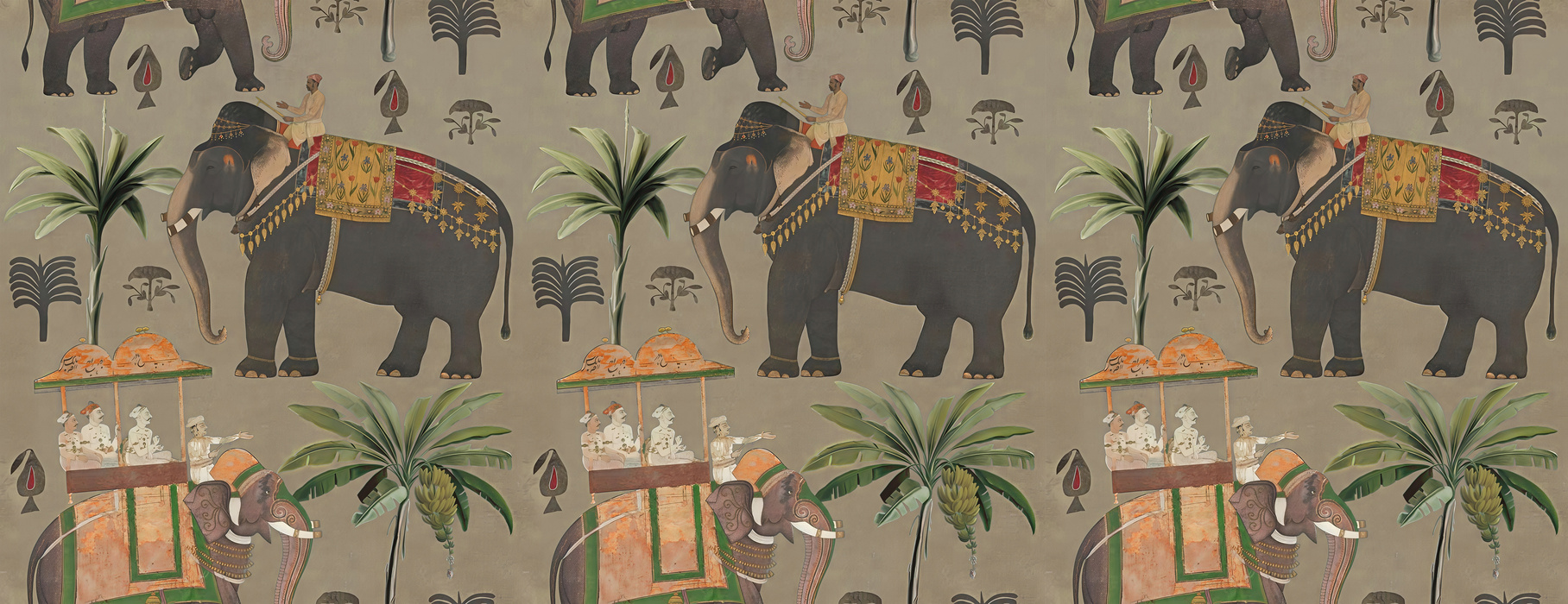 Dovewick Daydream Woodland Wallpaper — Cocoa