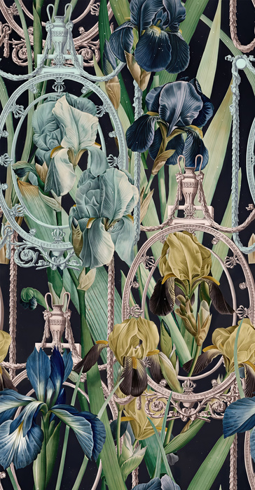Gildmere Chronicle Marine Wallpaper — Indigo