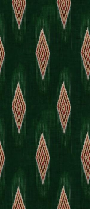 Kestrel Whim Geometric Wallpaper — Emerald