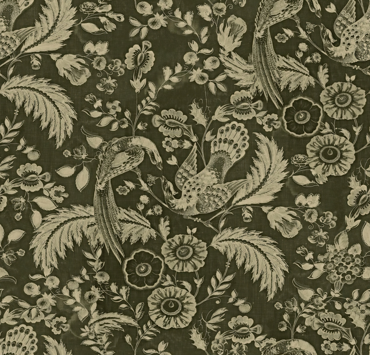 Kestrel Atelier Ornamental Wallpaper — Sage