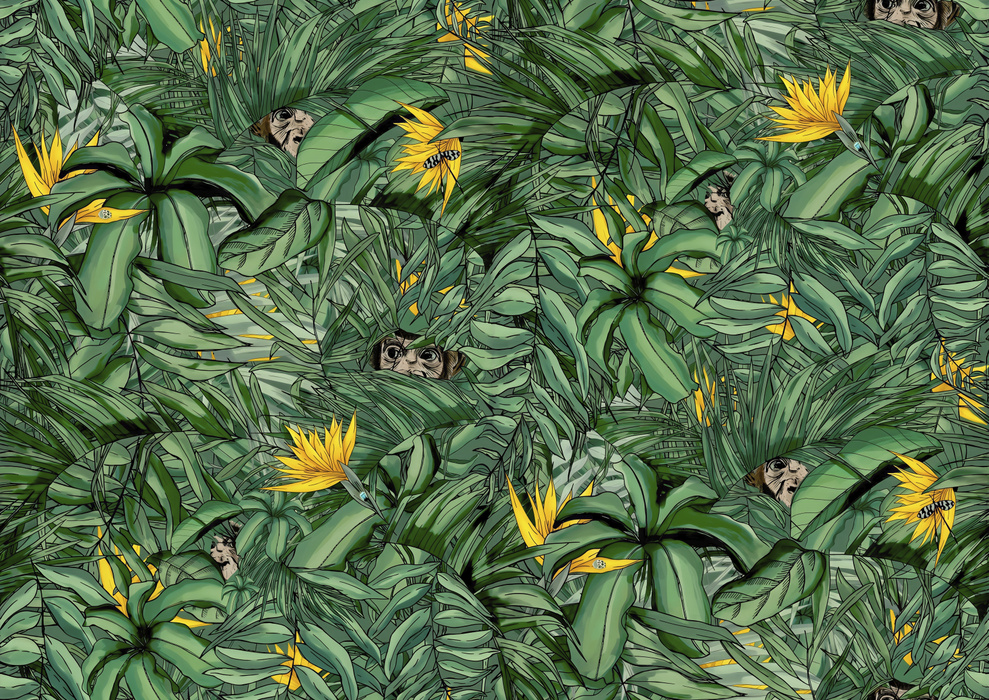 Merevale Haven Tropical Wallpaper — Forest