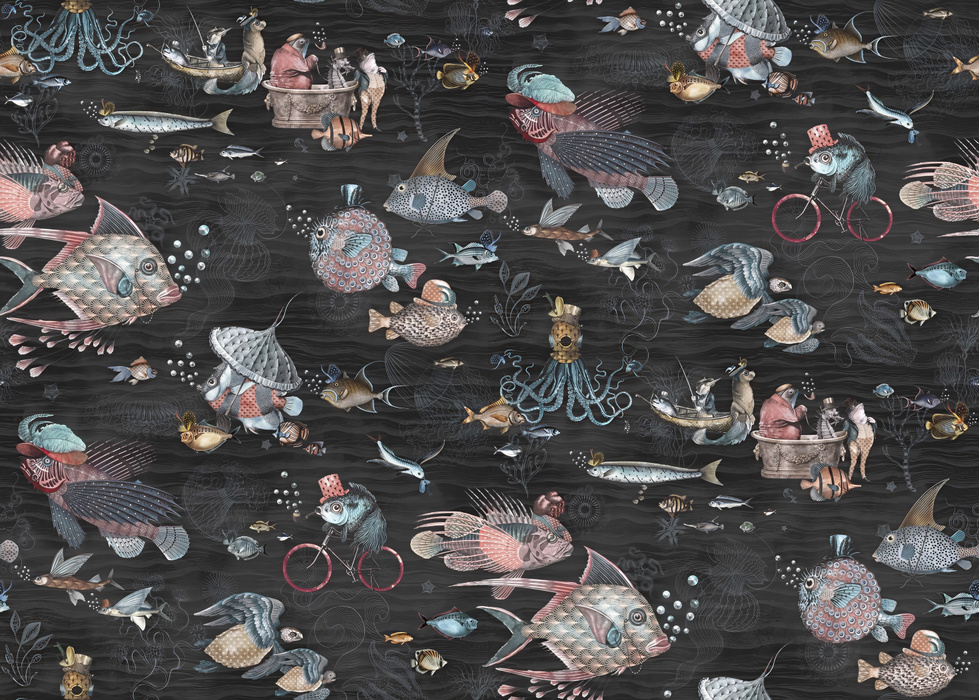 Merevale Atelier Marine Wallpaper — Onyx