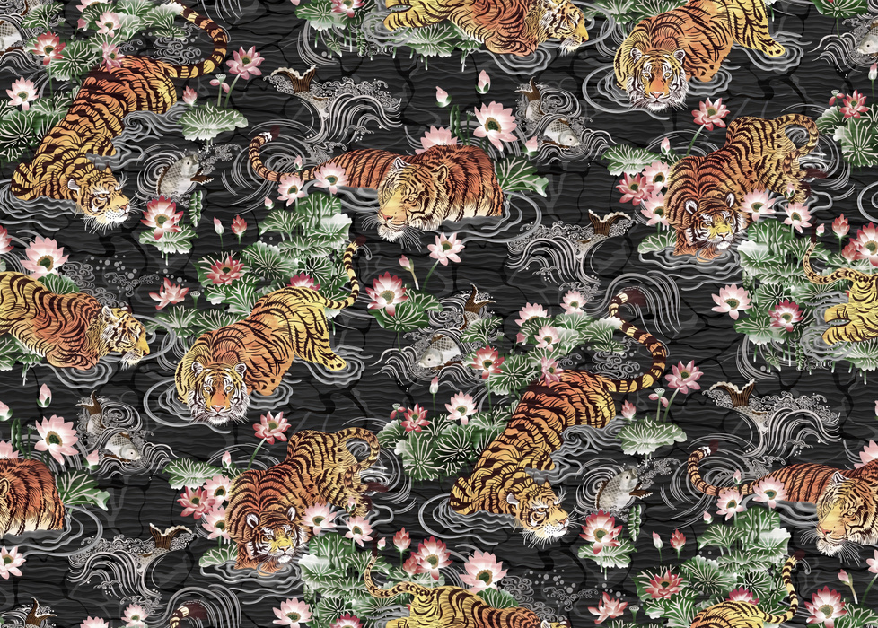 Norwyn Haven Floral Wallpaper — Midnight Garden