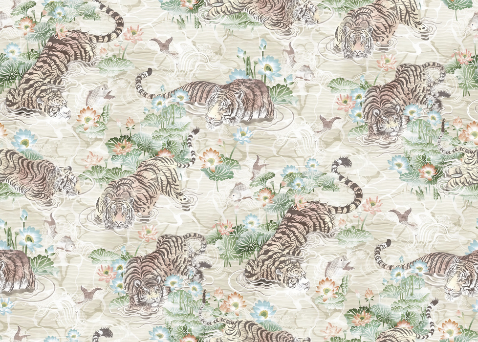 Norwyn Haven Floral Wallpaper — Ivory