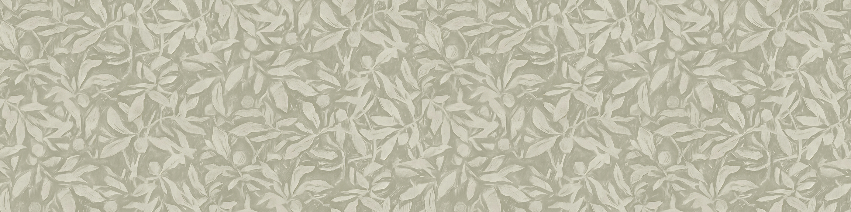 Peverly Whim Botanical Wallpaper — Slate Blue