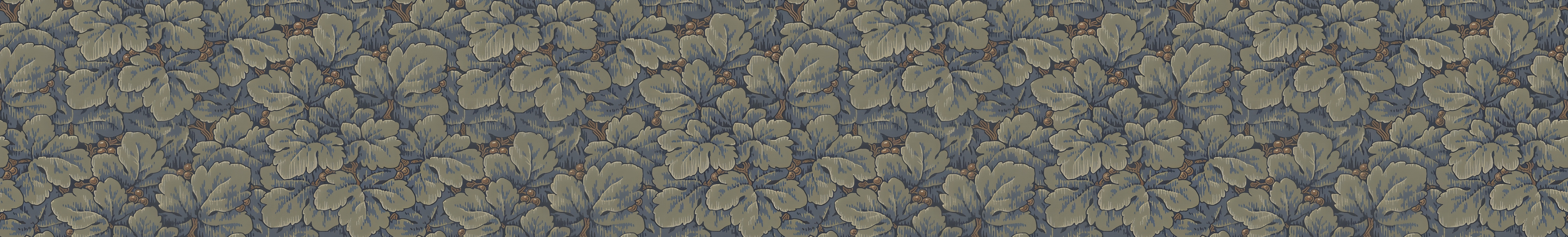 Peverly Rhapsody Botanical Wallpaper — Charcoal
