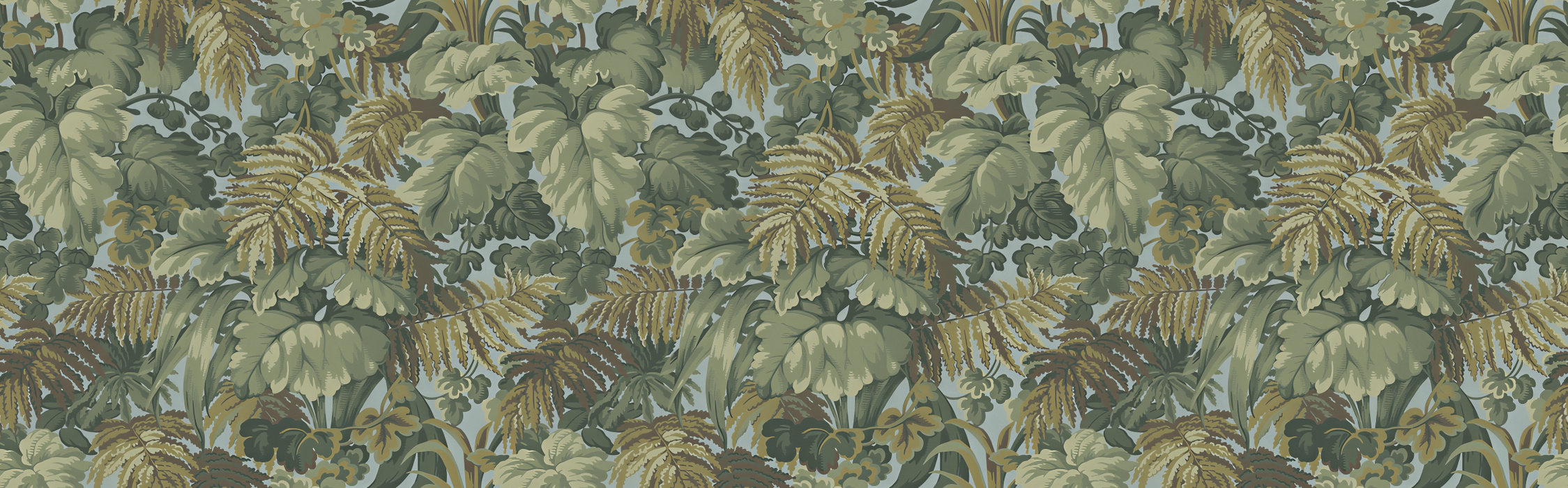 Peverly Enclave Tropical Wallpaper — Forest