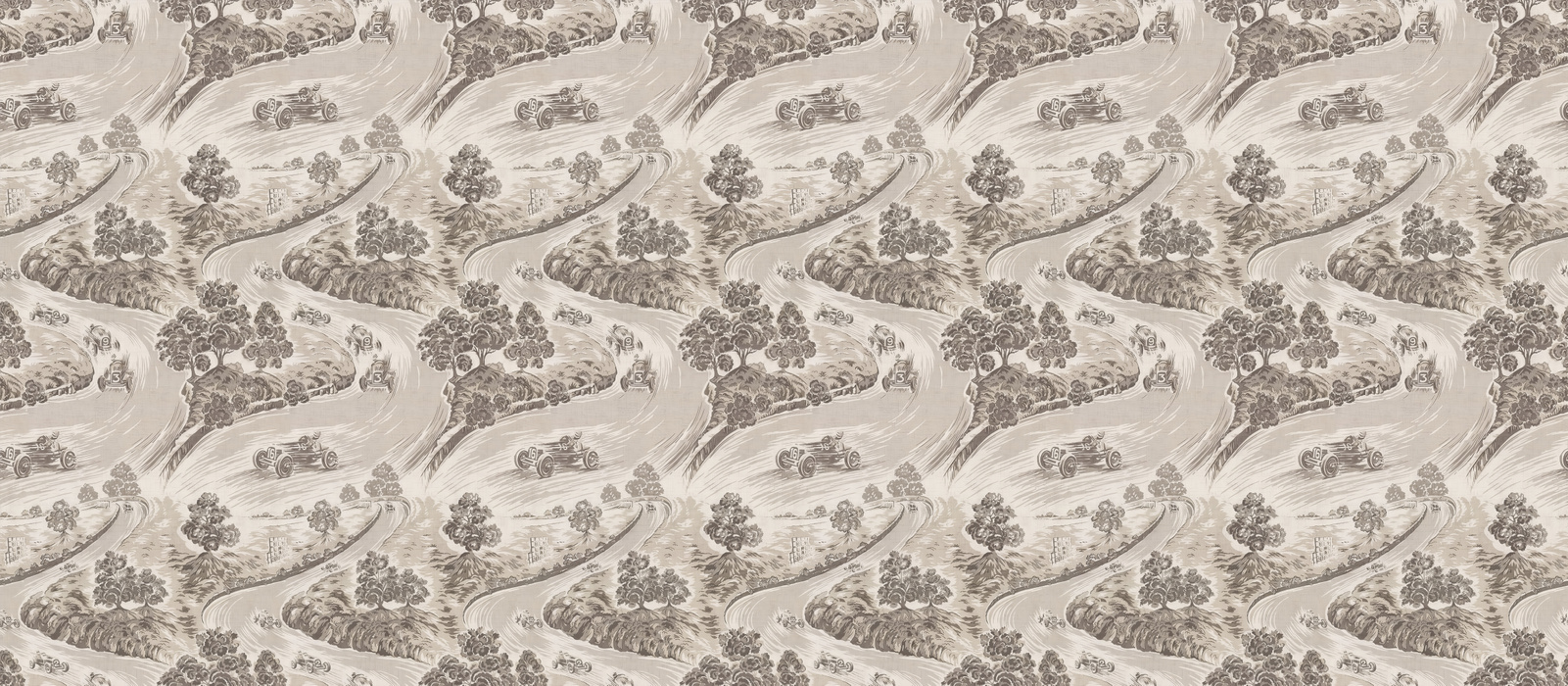 Quenora Cadence Woodland Wallpaper — Sepia
