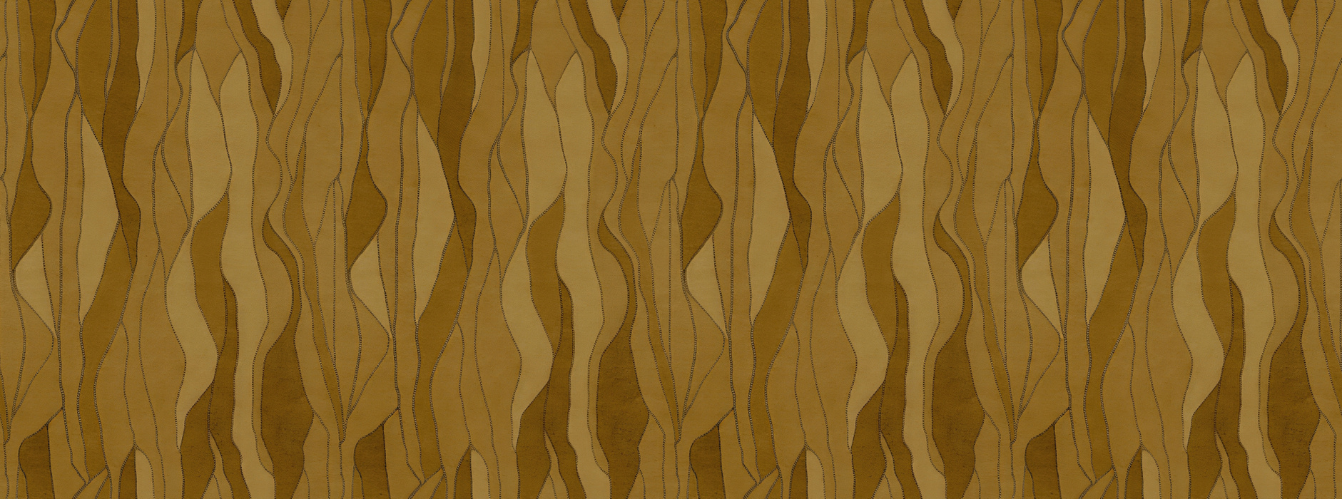 Quenora Keepsake Geometric Wallpaper — Ochre