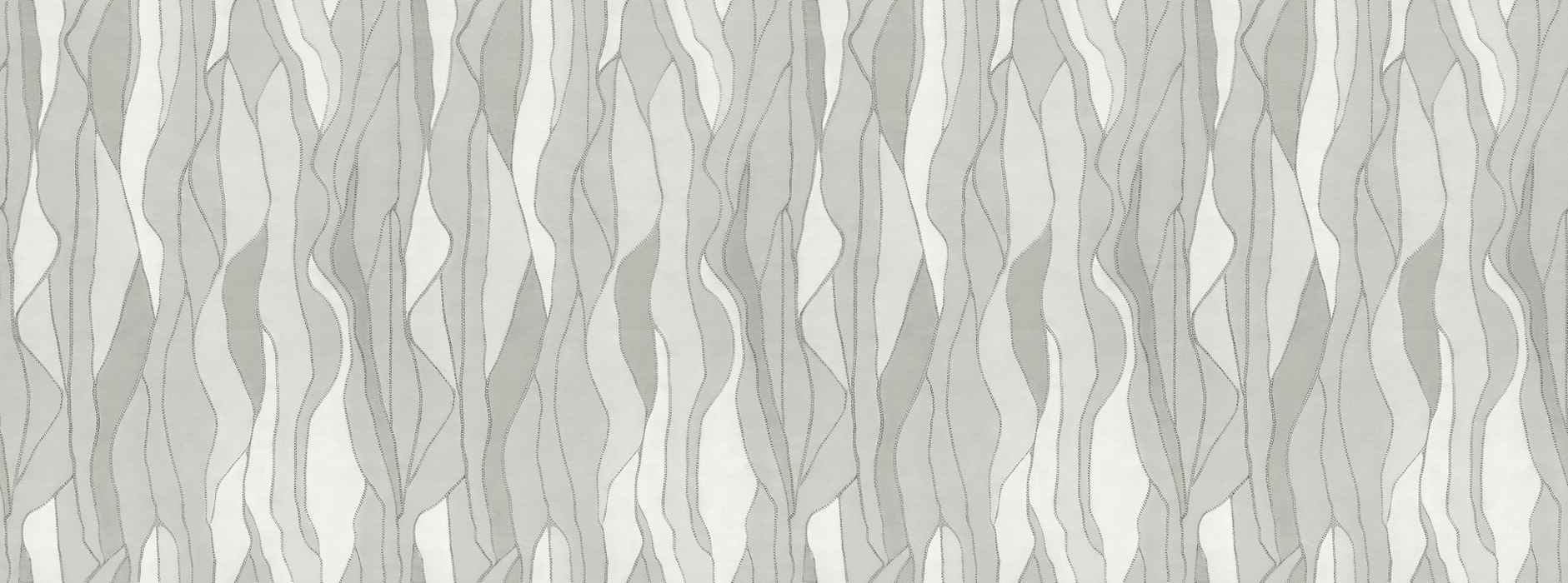 Quenora Keepsake Geometric Wallpaper — Silver Gray