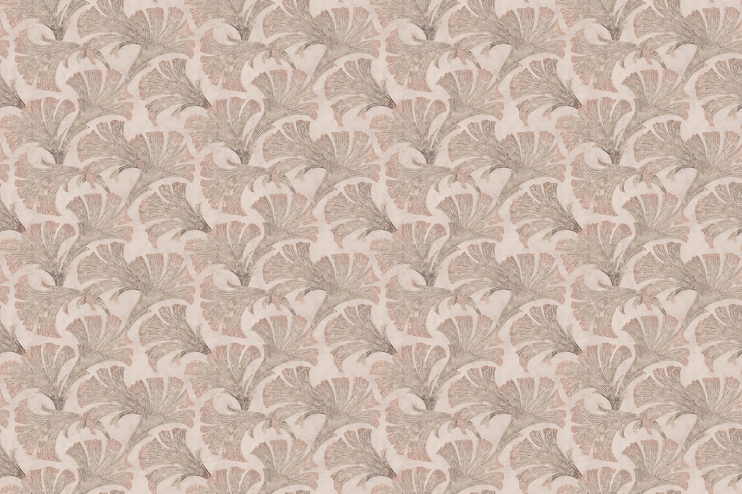 Quenora Folio Tropical Wallpaper — Silver Gray