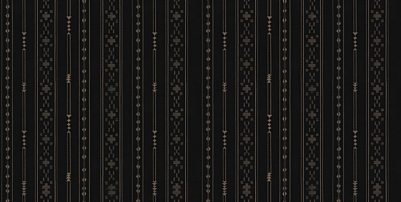 Quenora Chronicle Checks & Stripes Wallpaper — Midnight