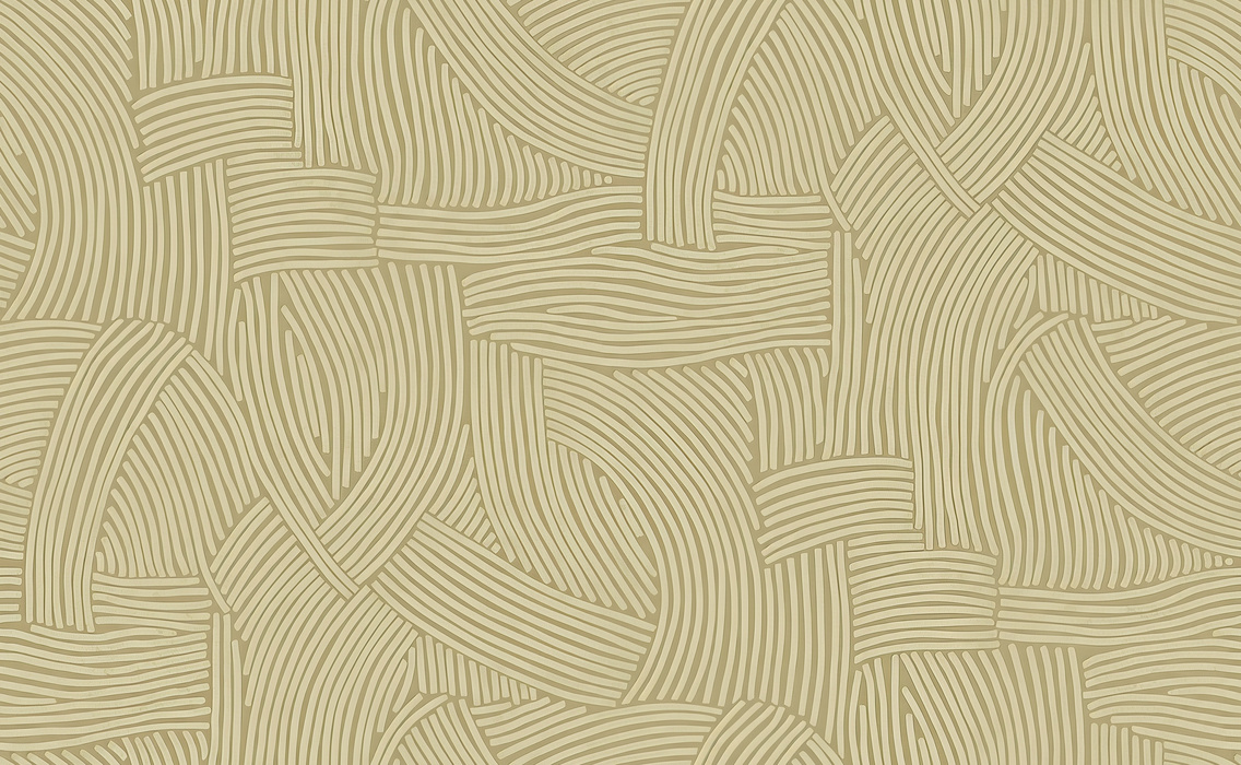 Quenora Tableau Botanical Wallpaper — Champagne