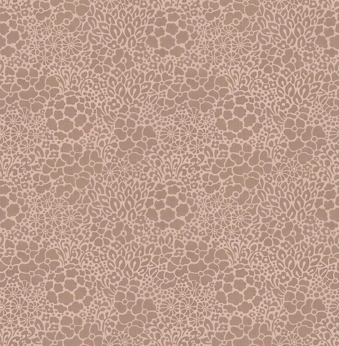 Roskell Haven Floral Wallpaper — Rose