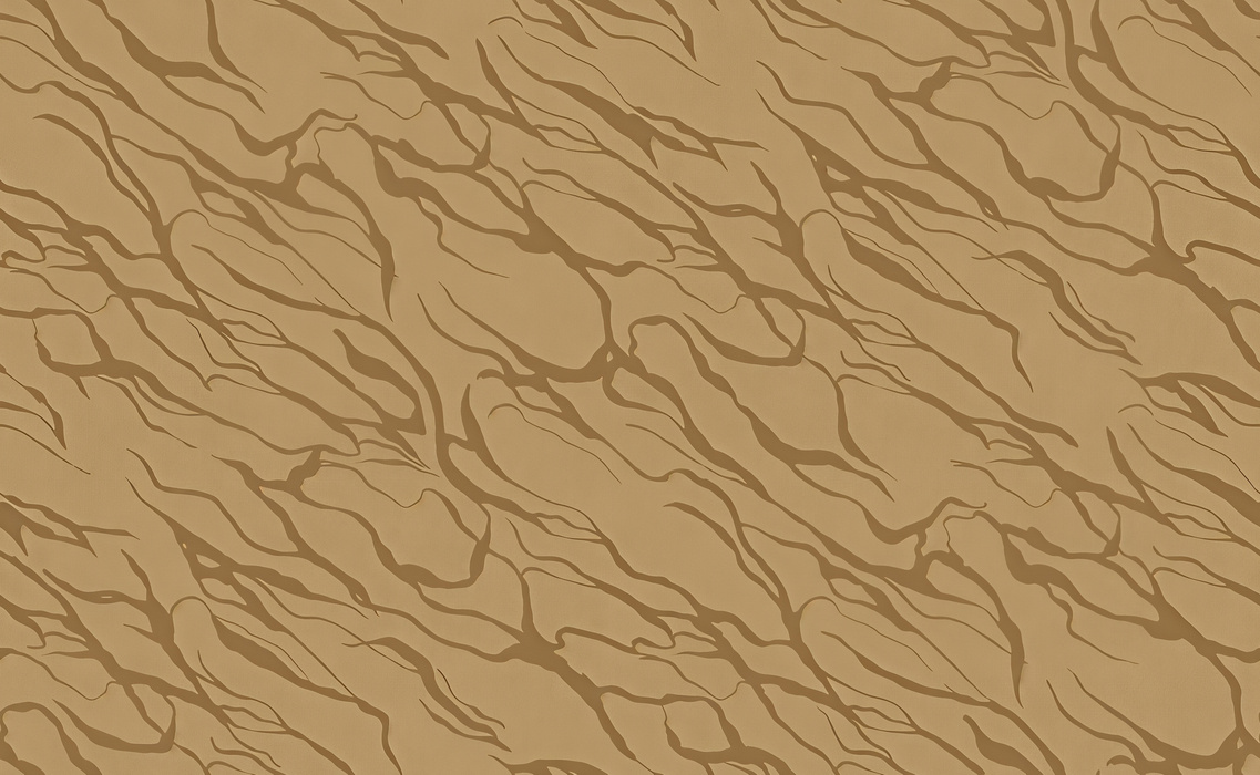Roskell Whim Marine Wallpaper — Antique Gold