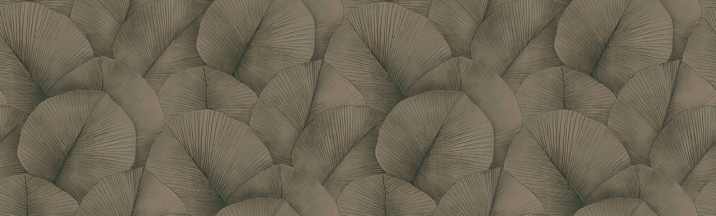 Roskell Solace Botanical Wallpaper — Mocha
