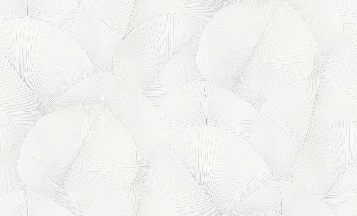 Roskell Solace Botanical Wallpaper — Mist Gray