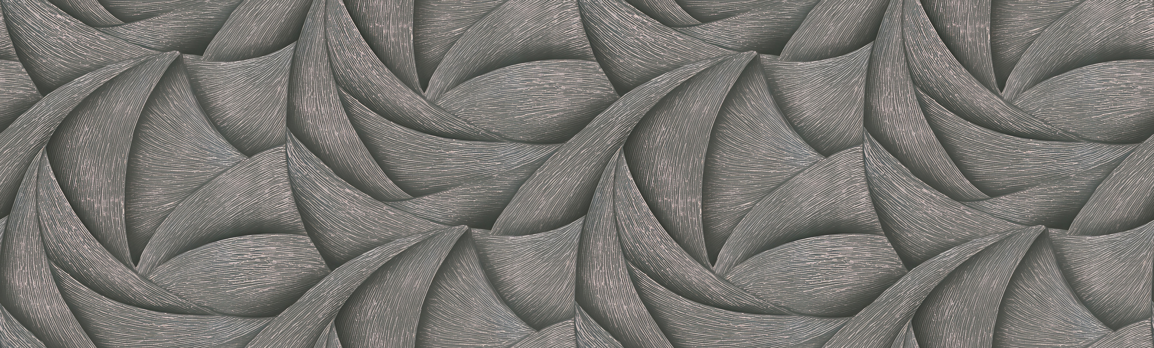 Roskell Chronicle Botanical Wallpaper — Charcoal