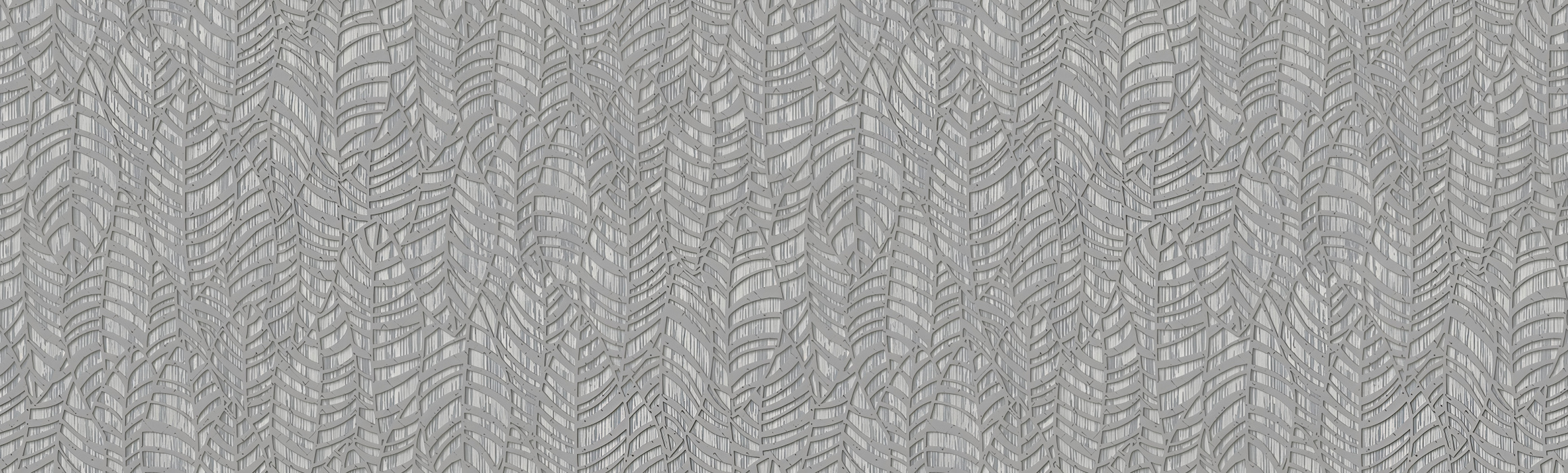 Roskell Tableau Botanical Wallpaper — Charcoal