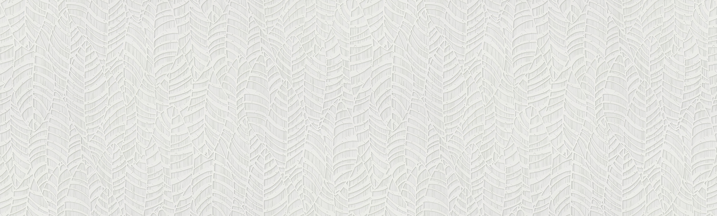 Roskell Tableau Botanical Wallpaper — Mist Gray