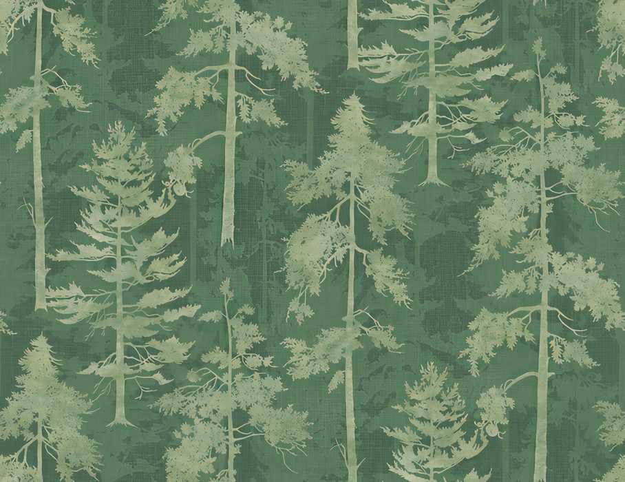 Solenne Tableau Woodland Wallpaper — Forest