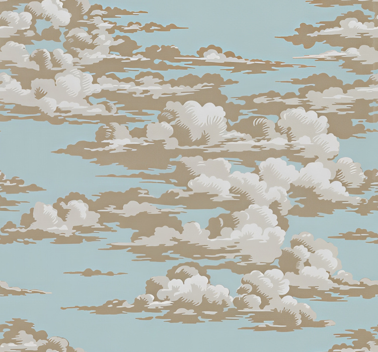 Thistlemere Rhapsody Celestial Wallpaper — Sky Blue