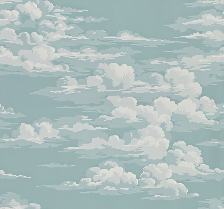 Thistlemere Rhapsody Celestial Wallpaper — Aqua
