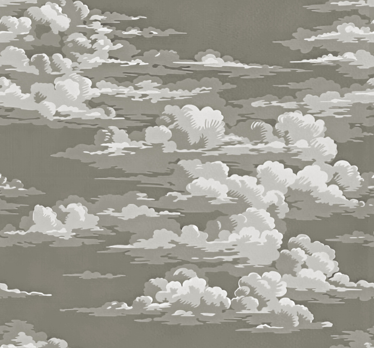 Thistlemere Rhapsody Celestial Wallpaper — Warm Gray