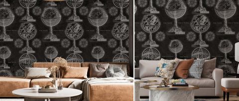 Avelune Enclave Celestial Wallpaper — Onyx — desktop artwork view 3