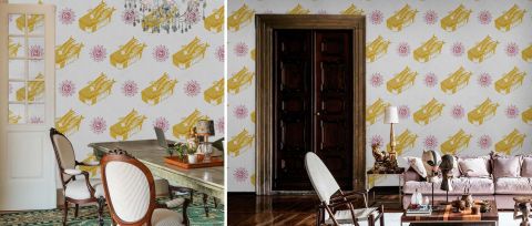 Avelune Folio Marine Wallpaper — desktop room preview 3