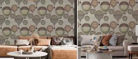Avelune Tableau Celestial Wallpaper — desktop room preview 3