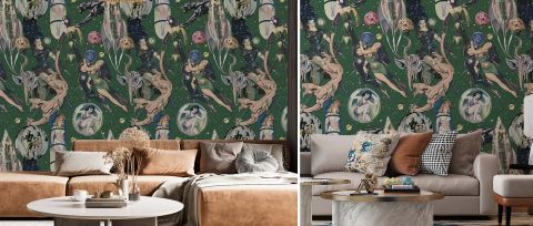 Bellora Atelier Celestial Wallpaper — desktop room preview 3