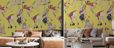 Bellora Enclave Illustrative Wallpaper — desktop room preview 3