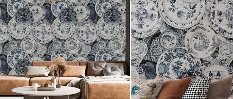 Dovewick Enclave Illustrative Wallpaper — desktop room preview 3
