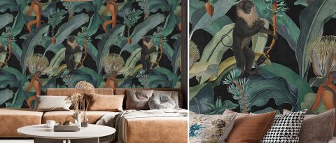 Dovewick Haven Tropical Wallpaper — Forest — desktop artwork view 3