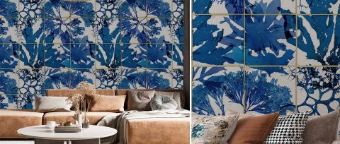 Dovewick Tapestry Marine Wallpaper — desktop room preview 3