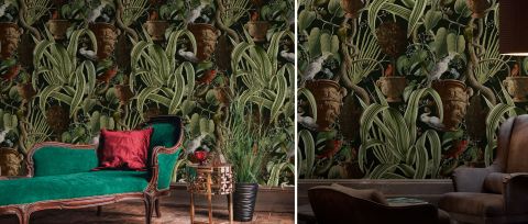 Gildmere Atelier Animal Wallpaper — desktop room preview 3