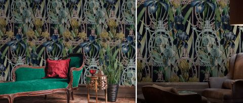 Gildmere Chronicle Marine Wallpaper — Indigo — desktop artwork view 3