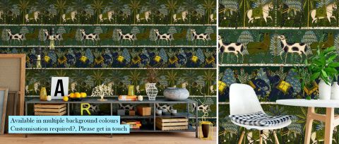 Iverley Atelier Animal Wallpaper — Forest — desktop artwork view 3