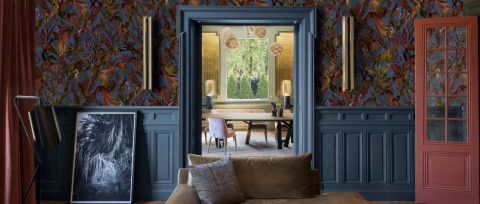 Merevale Solace Marine Wallpaper — desktop room preview 3