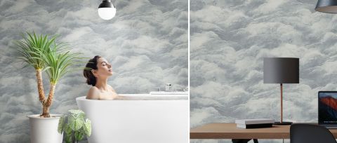 Norwyn Tableau Celestial Wallpaper — desktop room preview 3