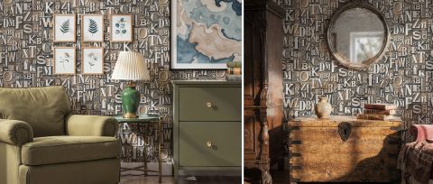 Roskell Daydream Illustrative Wallpaper — desktop room preview 3