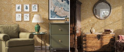 Roskell Verse Surface Effect Wallpaper — desktop room preview 3