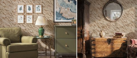 Roskell Whim Marine Wallpaper — desktop room preview 3