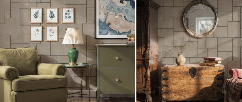 Solenne Haven Surface Effect Wallpaper — desktop room preview 3