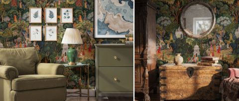 Thistlemere Journey Scenic Wallpaper — desktop room preview 3
