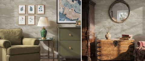 Thistlemere Rhapsody Celestial Wallpaper — desktop room preview 3