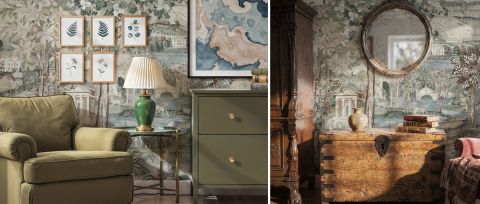 Umbervale Muse Scenic Wallpaper — desktop room preview 3